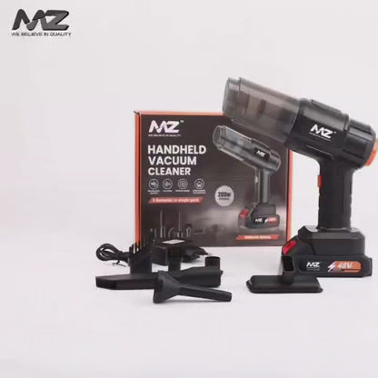 MZ VC41 Cordless Handheld Vacuum Cleaner for Car & Home | USB Rechargeable
