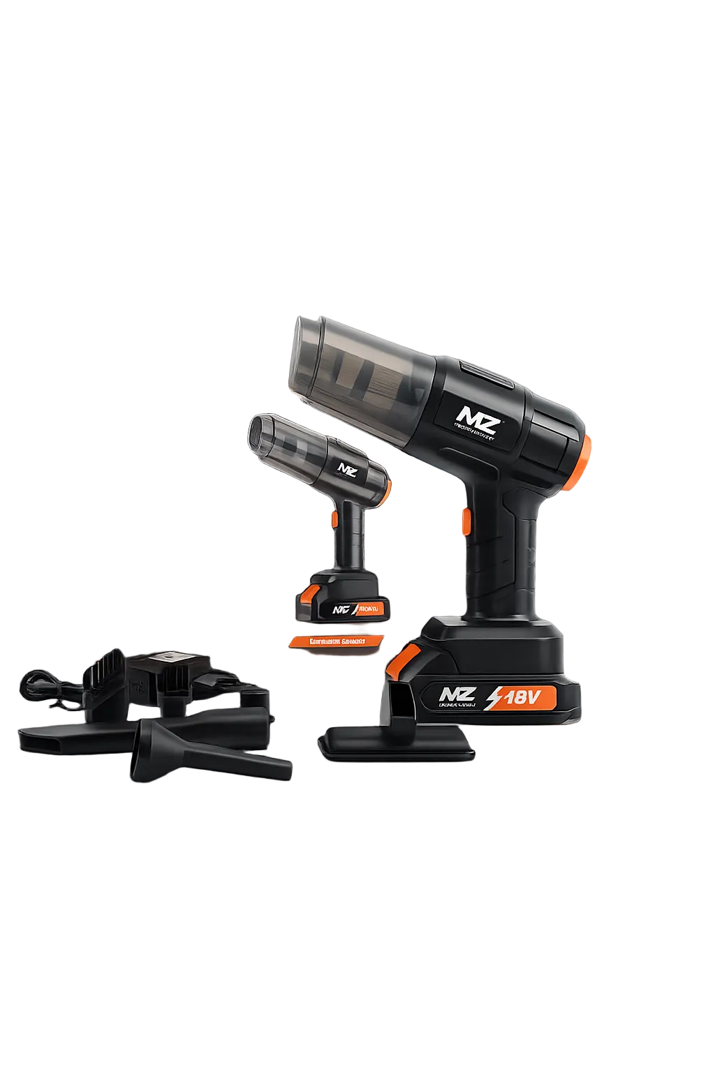 MZ VC41 Cordless Handheld Vacuum Cleaner for Car & Home | USB Rechargeable